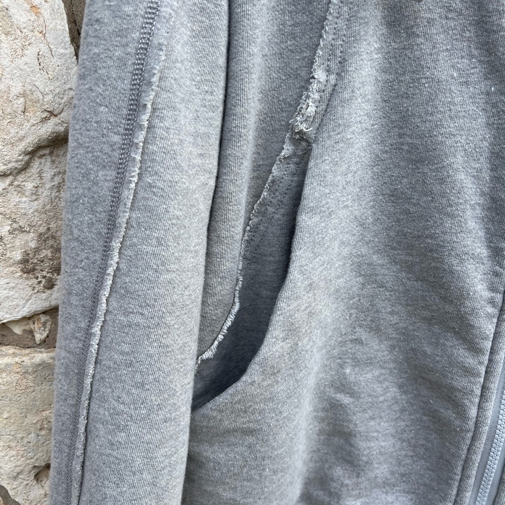 Free People Movement Gray Full Zip Hoodie Jacket Size small - Picture 4 of 8